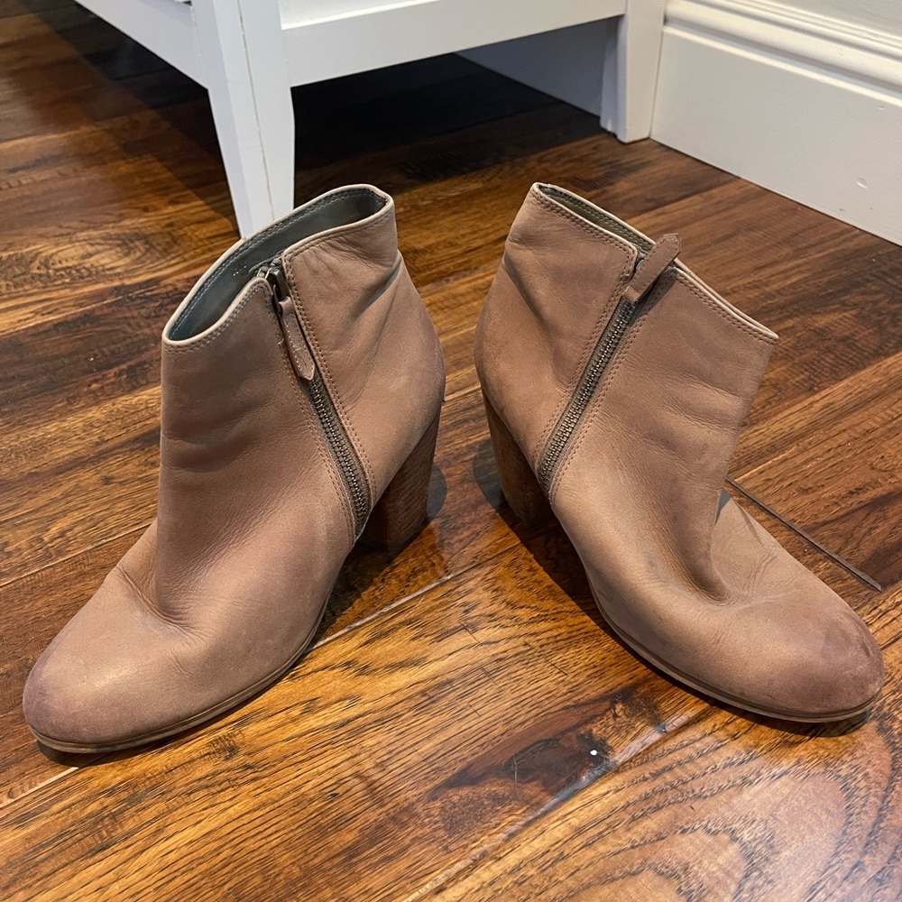 BP Tan Ankle Booties